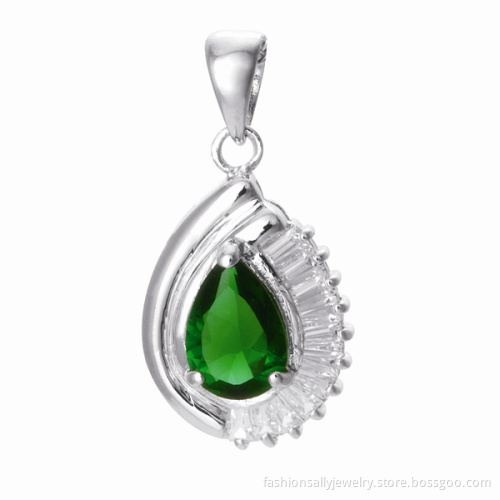 Wholesale Pendants Necklace Jewelry, Gemstone 925 Sterling Silver Pendant